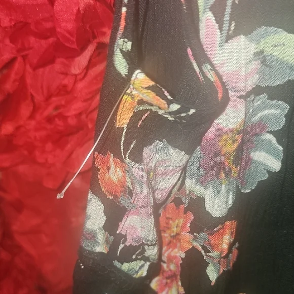 Bila NWOT Multicolor Floral Flowy Sleeveless Dress Size Xlarge - Picture 7 of 8